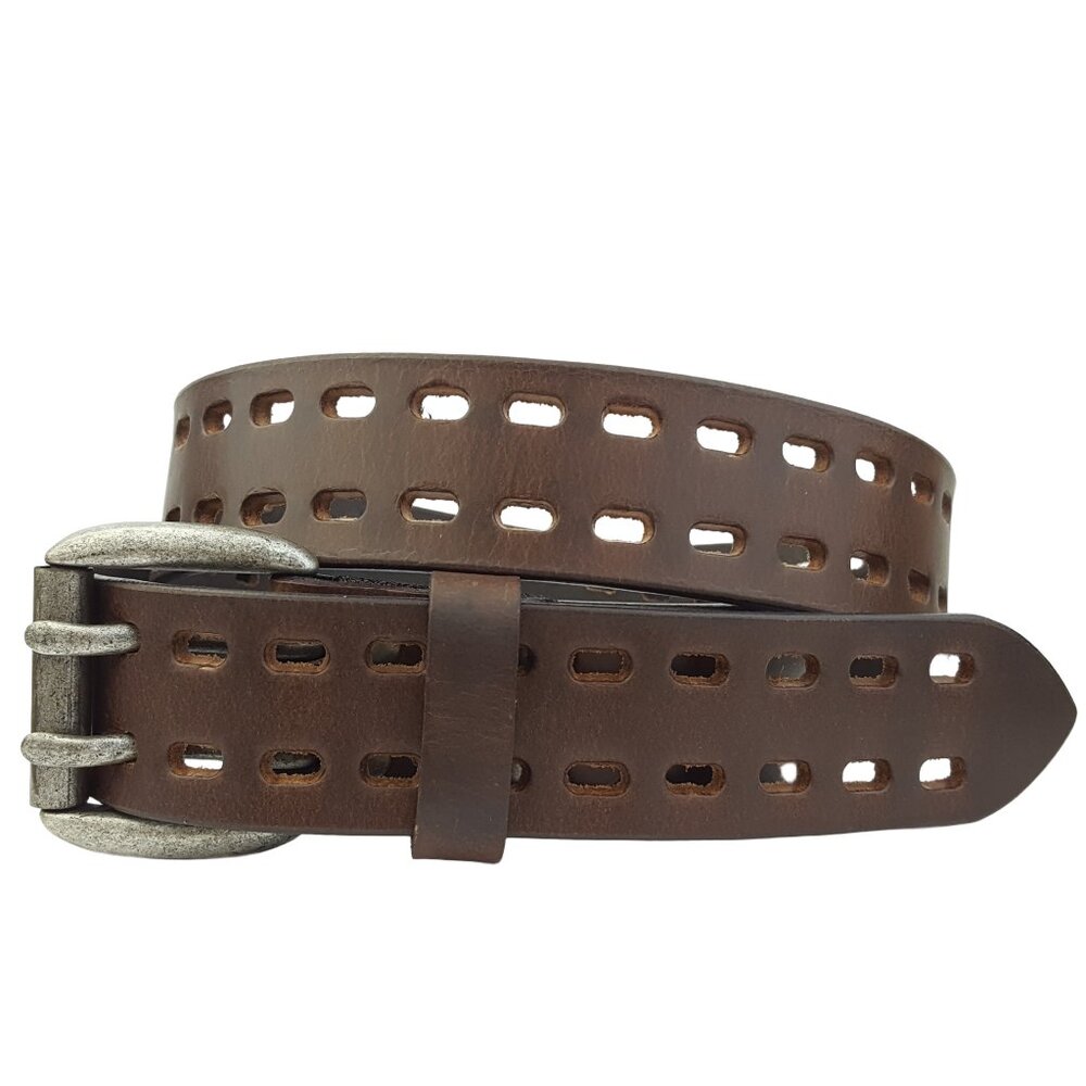 Unisex Casual Leather Jean Belt